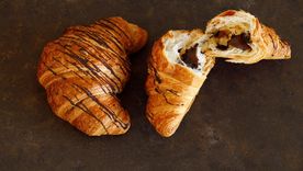 Receta de croissant rellena de Nutella, la perdición