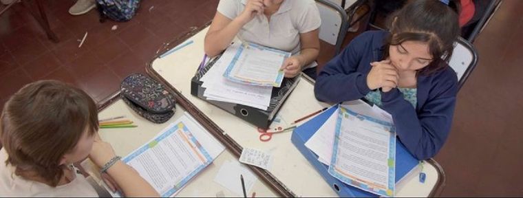 El programa Mendoza Educa 2022 está destinado a fortalecer los recursos en las escuelas que necesitan incentivar a sus alumnos y reforzar la conectividad Foto: Dirección General de Escuelas