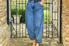 Así se usan los pantalones estilo balloon