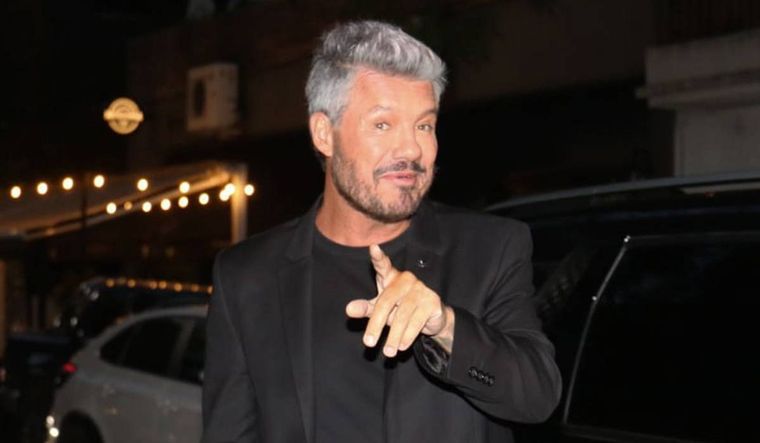 Marcelo Tinelli arrancó su cumple de la mejor manera y junto a lo más importante de su vida. Foto: Captura TV