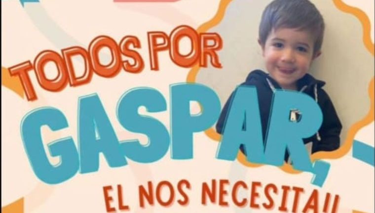 Gaspar Pérez es de San Rafael y tiene 2 años Foto: MDZ