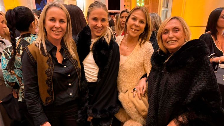 Coti Mastronardi, Chuni Mastronardi, Susana Lombardi y Miriam Bragazzi.