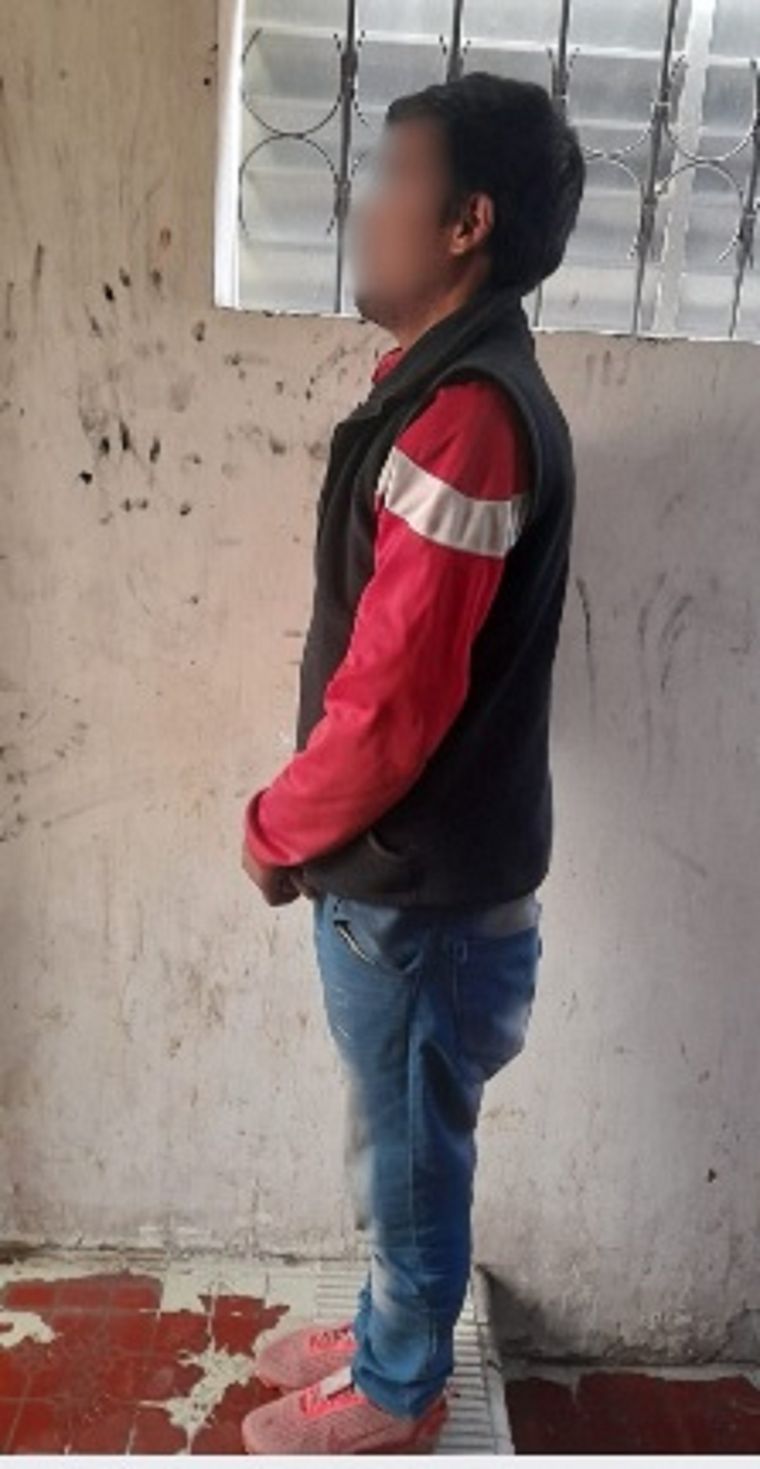 Uno de los acusados por el robo Foto: Ministerio de Seguridad