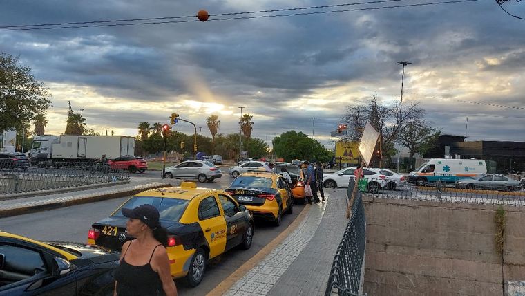 Mucha actividad de taxis este jueves Mucha actividad de taxis este jueves