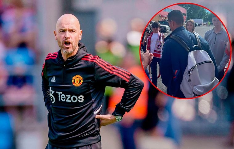 Erik Ten Hag criticó la actitud de Cristiano Ronaldo de irse del estadio antes de que finalizara el partido.