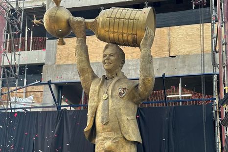 La estatua de Marcelo Gallardo sigue siendo foco de críticas en el mundo River. La estatua de Marcelo Gallardo sigue siendo foco de críticas en el mundo River.