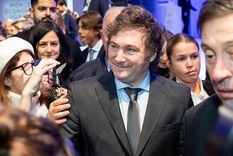Presidente Javier Milei. Foto: Foro Davos