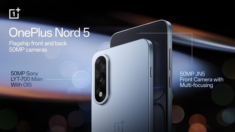 Con una tasa de 144Hz, el OnePlus Nord 5 se posiciona como una opción ideal para los fanáticos de los videojuegos. Con una tasa de 144Hz, el OnePlus Nord 5 se posiciona como una opción ideal para los fanáticos de los videojuegos.