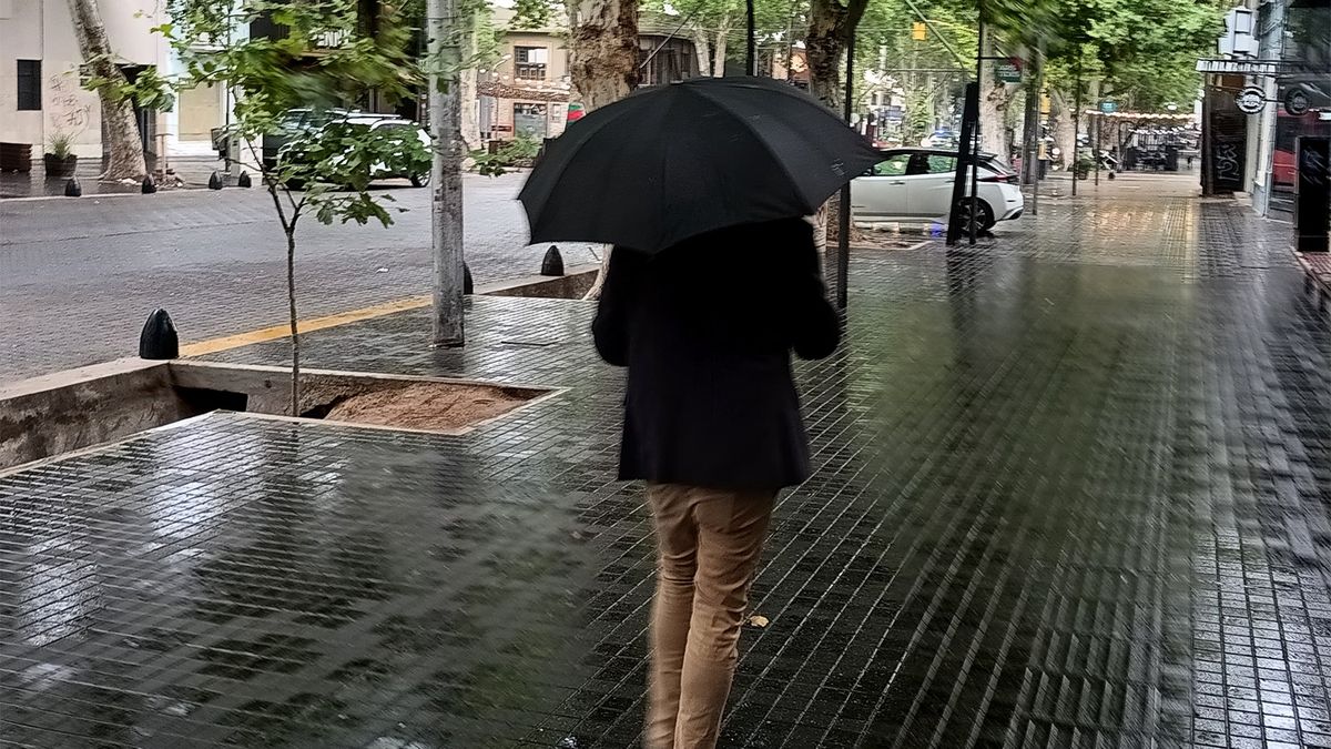 Mucho frío y lluvia en Mendoza: se mantienen las posibilidades de nieve en el llano