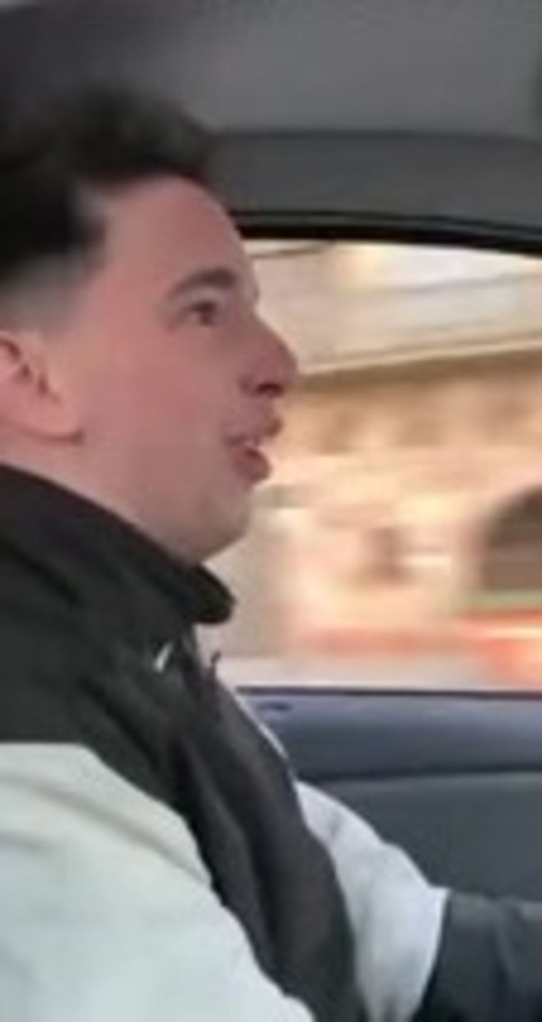 Arostegui durante el video