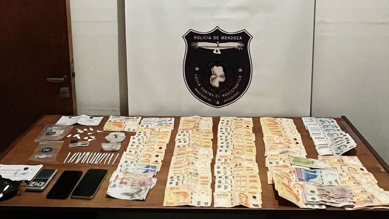 Lo incautado por la Policía. Foto: Ministerio de Seguridad