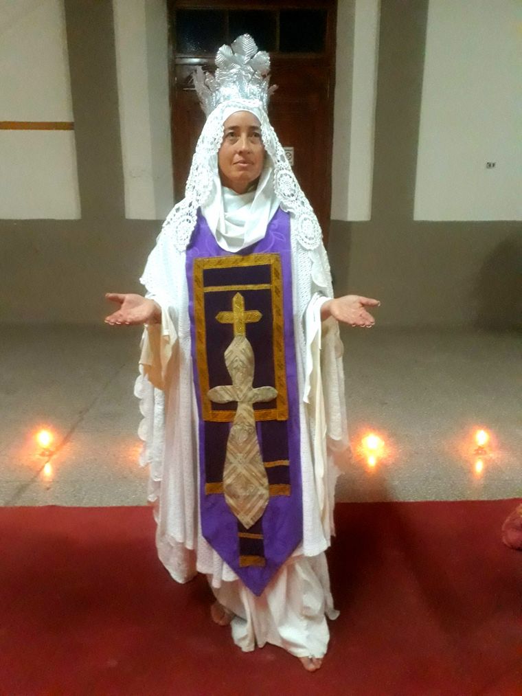 Para vestir santos, Iglesia antigua de Tunuyán, año 2021. Para vestir santos, Iglesia antigua de Tunuyán, año 2021.