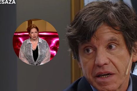 Ricardo apuntó contra Andrea. Ricardo apuntó contra Andrea.