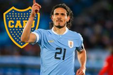 Se reflotó la chance de que Cavani juegue en Boca.
