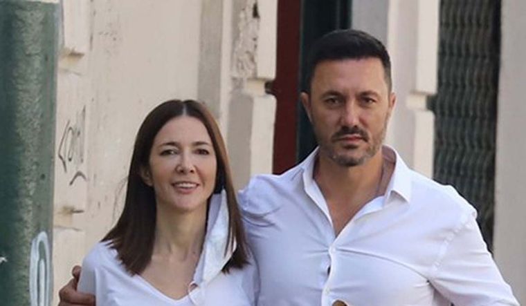 Cristina Pérez y Luis Petri