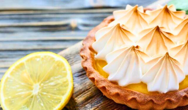 Receta clásica de tarta de crema de limón: sabor y elegancia en cada bocado Foto: Shutterstock