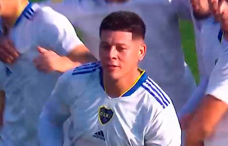 Marcos Rojo El gesto de Rojo para Izquierdoz y el Consejo.