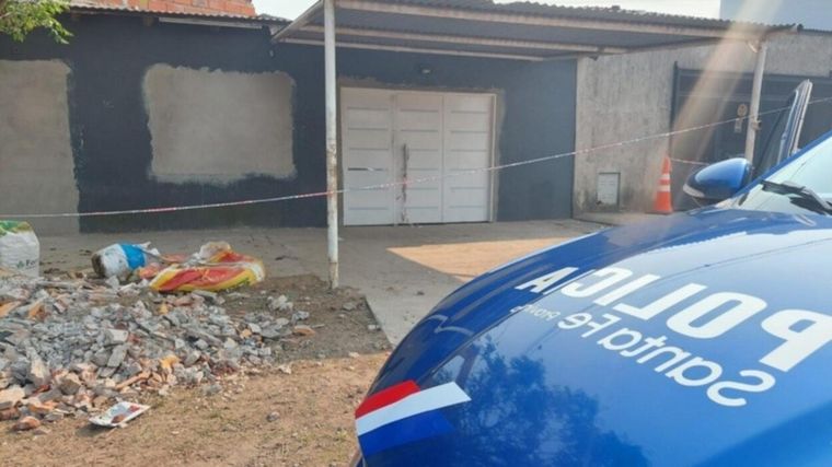 El crimen ocurrió en la puerta de la casa de la víctima Foto: Gentileza Rosario3