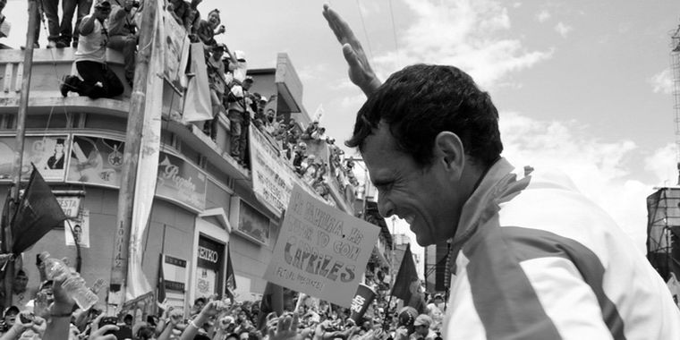 Capriles ganó las primarias de la oposición con más del 60%. Foto: Publicada en Entorno Inteligente