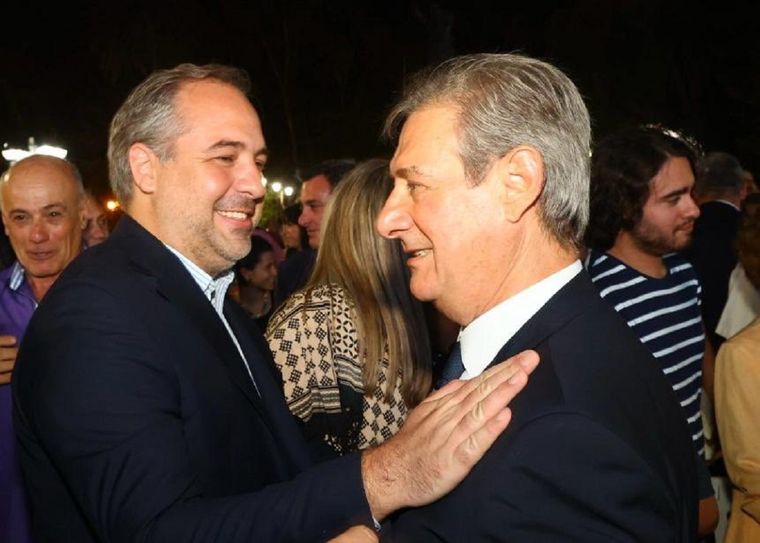 Stevanato junto a Omar Félix Foto: X:@MatiasStevanato