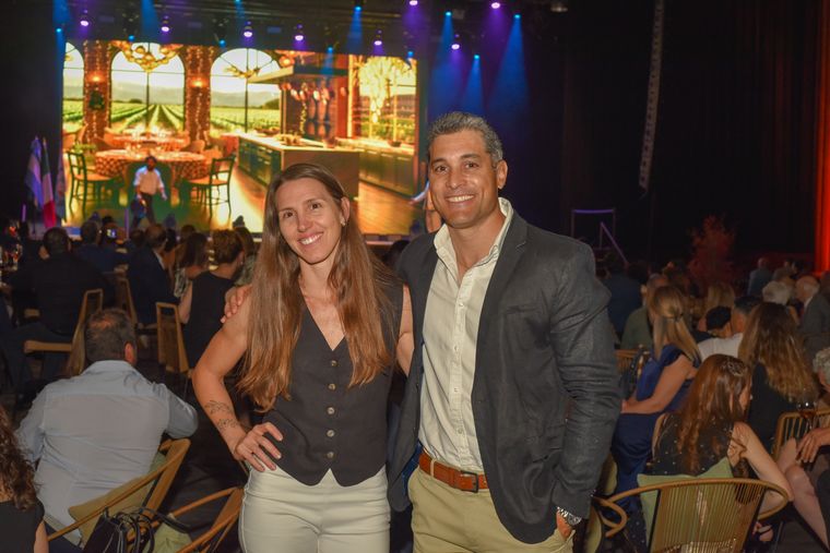 Inés Sassone y Germán Sosa. Inés Sassone y Germán Sosa.