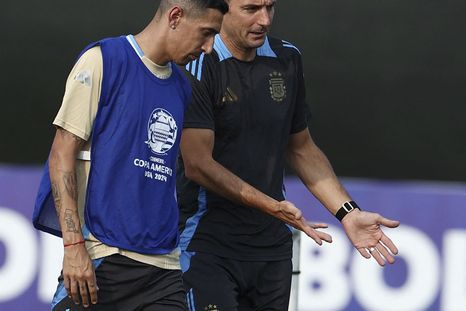Di María y una divertida respuesta sobre si Scaloni lo llamaría de vuelta a la Selección argentina. Di María y una divertida respuesta sobre si Scaloni lo llamaría de vuelta a la Selección argentina.