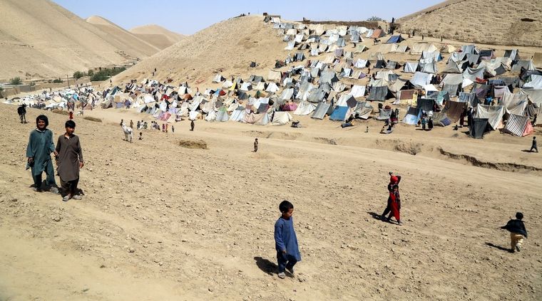 Niñas, niños y mujeres, los más castigados. Foto: Teinteresa.