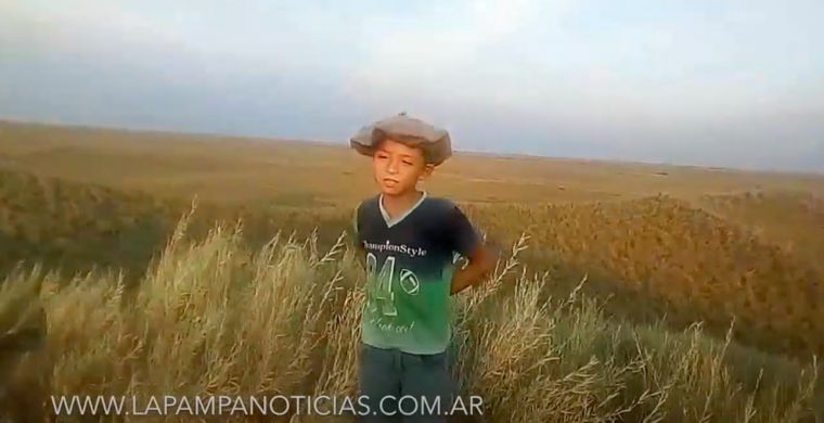 El pequeño Jeremías (foto: La Pampa noticias).