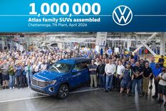 Volkswagen Atlas: un millón de unidades producidas en Estados Unidos
