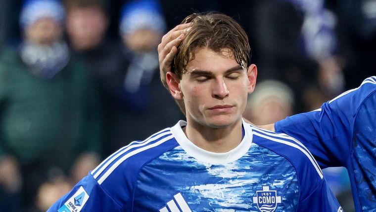 Nico Paz la está rompiendo en el Como de Italia. Nico Paz la está rompiendo en el Como de Italia. 