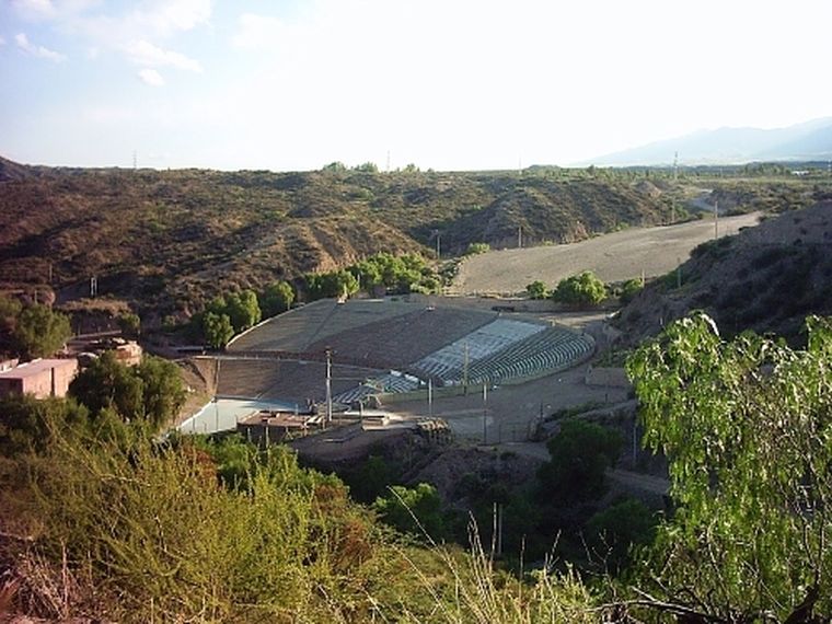 Así se ve el teatro girego en estos momentos.