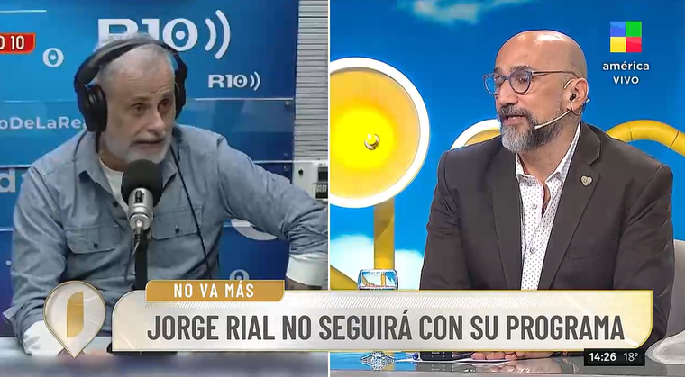 Desde Intrusos confirmaron que Jorge Rial no seguirá en Radio 10. Foto: captura de video / América TV. Desde Intrusos confirmaron que Jorge Rial no seguirá en Radio 10. Foto: captura de video / América TV. 