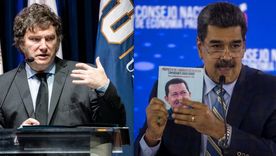 Javier Milei y Nicolás Maduro. Foto: EFE Javier Milei y Nicolás Maduro. Foto: EFE