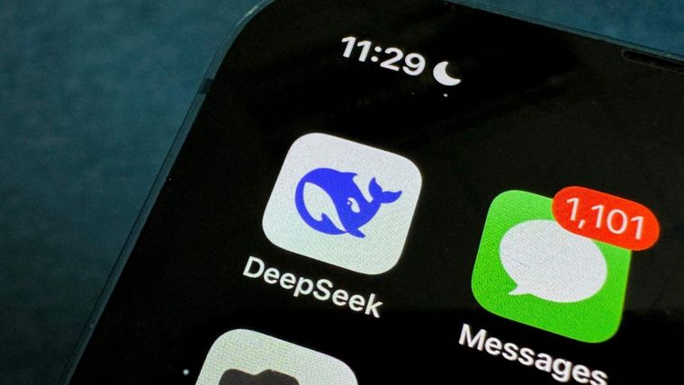 DeepSeek, la inteligencia artificial que ha revolucionado las descargas Foto: Gentileza