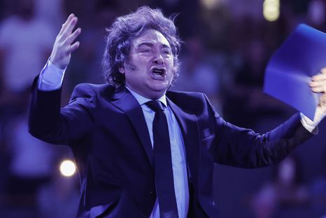 Javier Milei redobla la apuesta en PBA. Javier Milei redobla la apuesta en PBA.