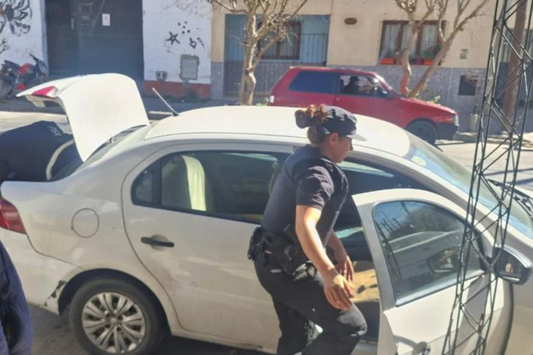 El auto que utilizaba el remisero, principal imputado en la causa, para llevar a las víctimas a los encuentros sexuales en Salta.