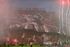 La increíble postal que dejó el recibimiento de la Lepra en Rosario. Foto: Prensa Newells