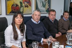 Pamela Verasay, Julio Cobos, Martín Aveiro y Lisandro Nieri. Foto: X @juliocobos
