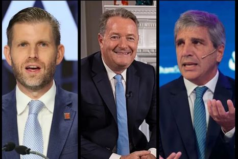 Fuerte cruce internacional por Malvinas entre Piers Morgan, Eric Trump y Luis Caputo Fuerte cruce internacional por Malvinas entre Piers Morgan, Eric Trump y Luis Caputo