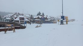 La intensas nevadas ilusionaron a los fanáticos de los deportes de invierno con una posible apertura. Foto: Gentileza Agustín Silva