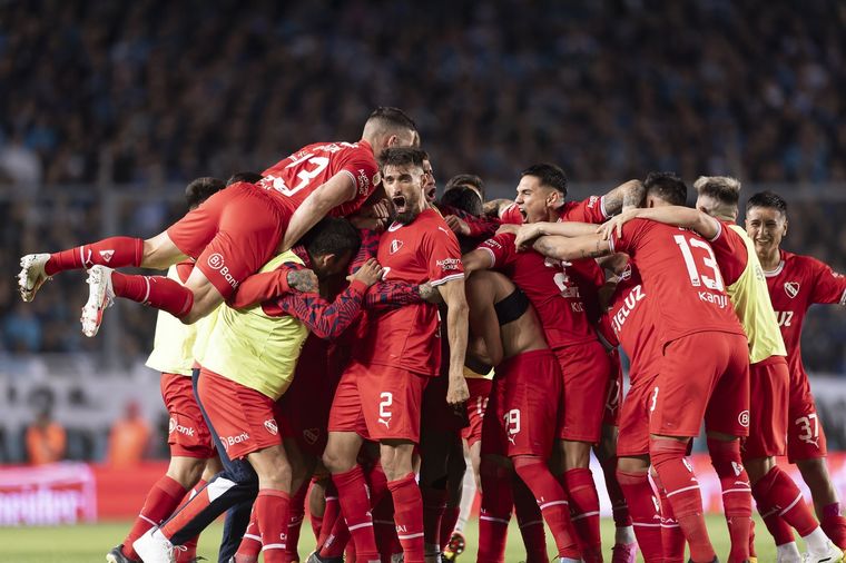 El Rojo se ilusiona con ser puntero absoluto Foto: Prensa Independiente
