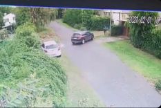 video: le iban a robar y escapo con una increible maniobra