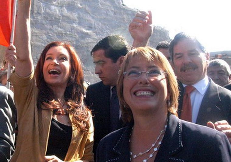 Cristina y Michelle, antes de las elecciones.