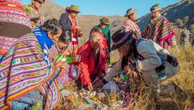 La Pachamama nos recuerda a quienes vivimos en esta maravillosa tierra, que solo somos circunstanciales habitantes. 