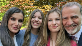 Familia real española Foto: INSTAGRAM @letiziaortizfanss