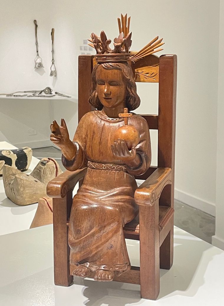 I. Arroyo, Niño Jesús sentado. I. Arroyo, Niño Jesús sentado.