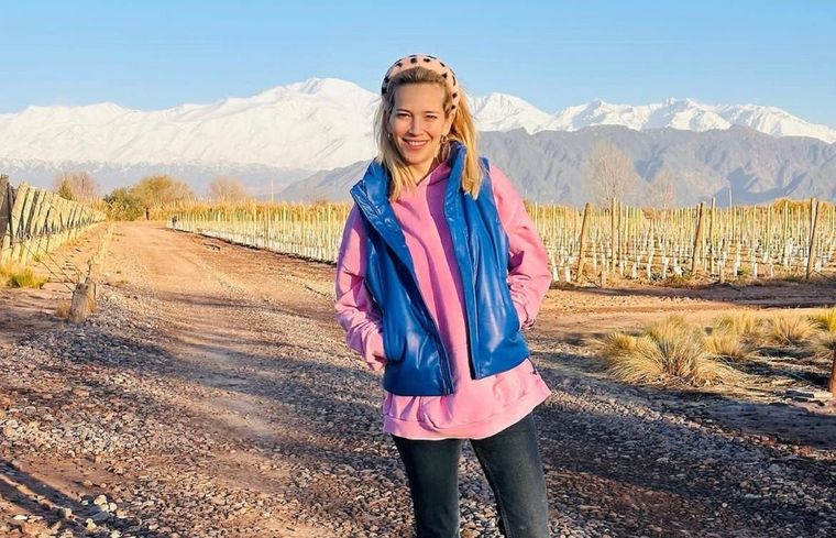 Luisana Lopilato pasó varias semanas rodando en Mendoza Foto: Instagram Luisana Lopilato