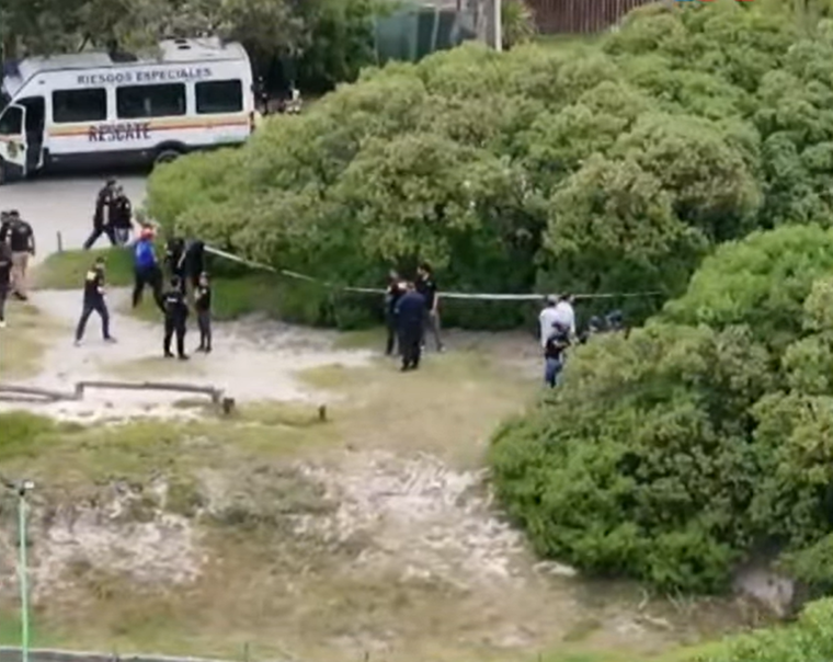 El camping donde hallaron el cuerpo sin vida de Débora del Valle.