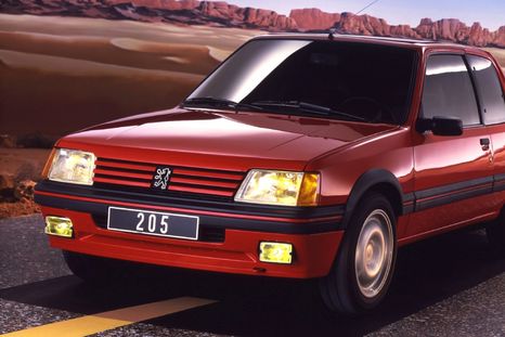 Peugeot 205: A 40 años de un hecho histórico Foto: Stellantis