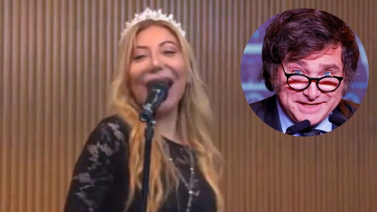 La asesora Rosemary Maturana realizó declaraciones públicas para explicar el contexto de los mensajes viralizados. / Captura Streaming